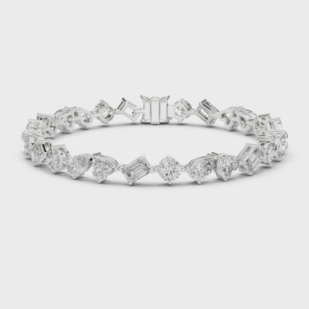 Prism Medley Silver Bracelet
