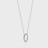 Natural Diamond Circle Pendant