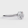 White Gold Round Diamond Solitaire Engagement Ring