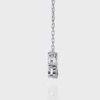 Trio Mixed-Cut Natural Diamond Cluster Pendant