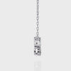 Trio Mixed-Cut Natural Diamond Cluster Pendant