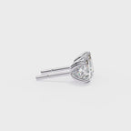 Regal Cushion Diamond Earrings