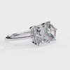 White Gold Toi et Moi Radiant and Asscher Cut Two Stone Diamond Ring